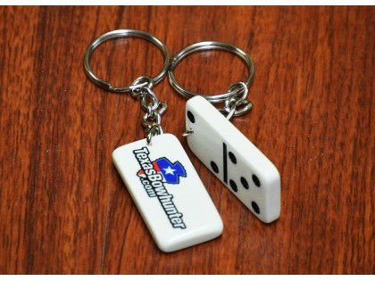 custom domino key chain