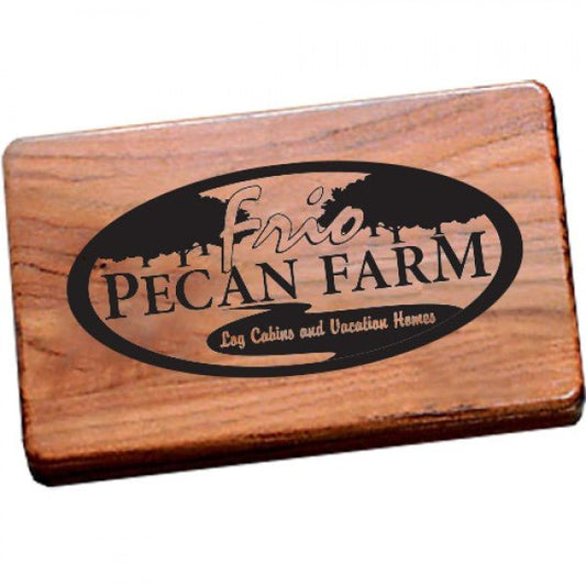 Engraved Walnut Case for Double Six Dominoes – Tournament Size