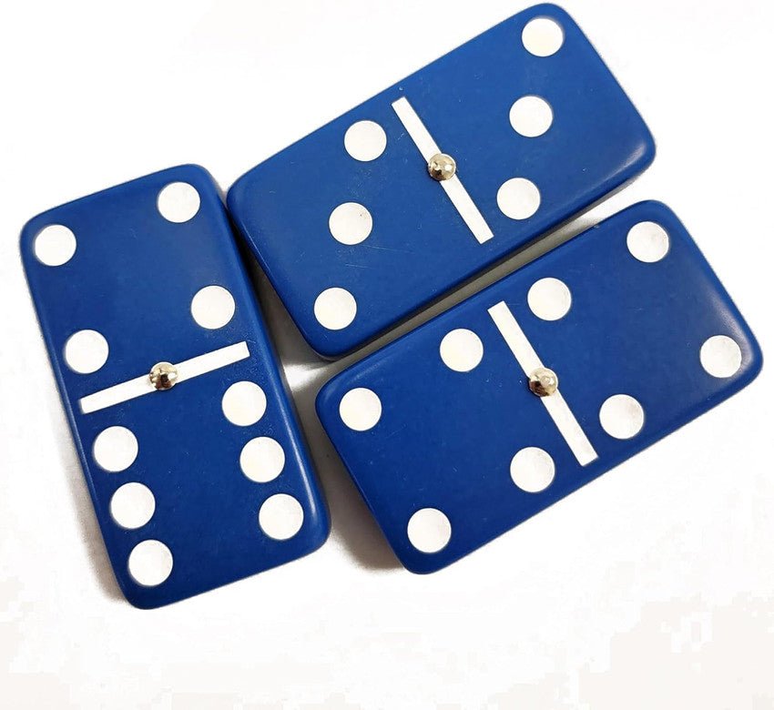 Tournament size double 6 dominoes with spinners – Texas Dominoes
