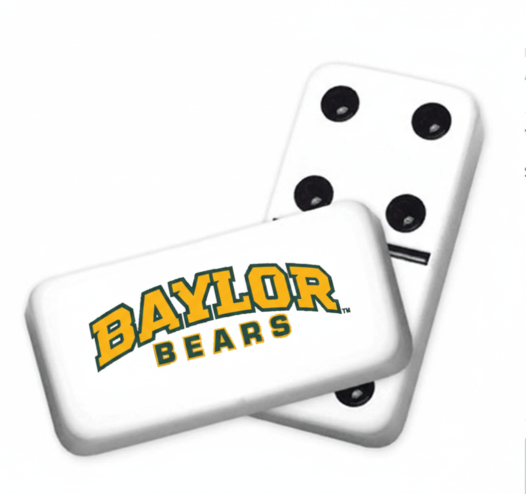 University Series Dominoes – Baylor - Texas Dominoes