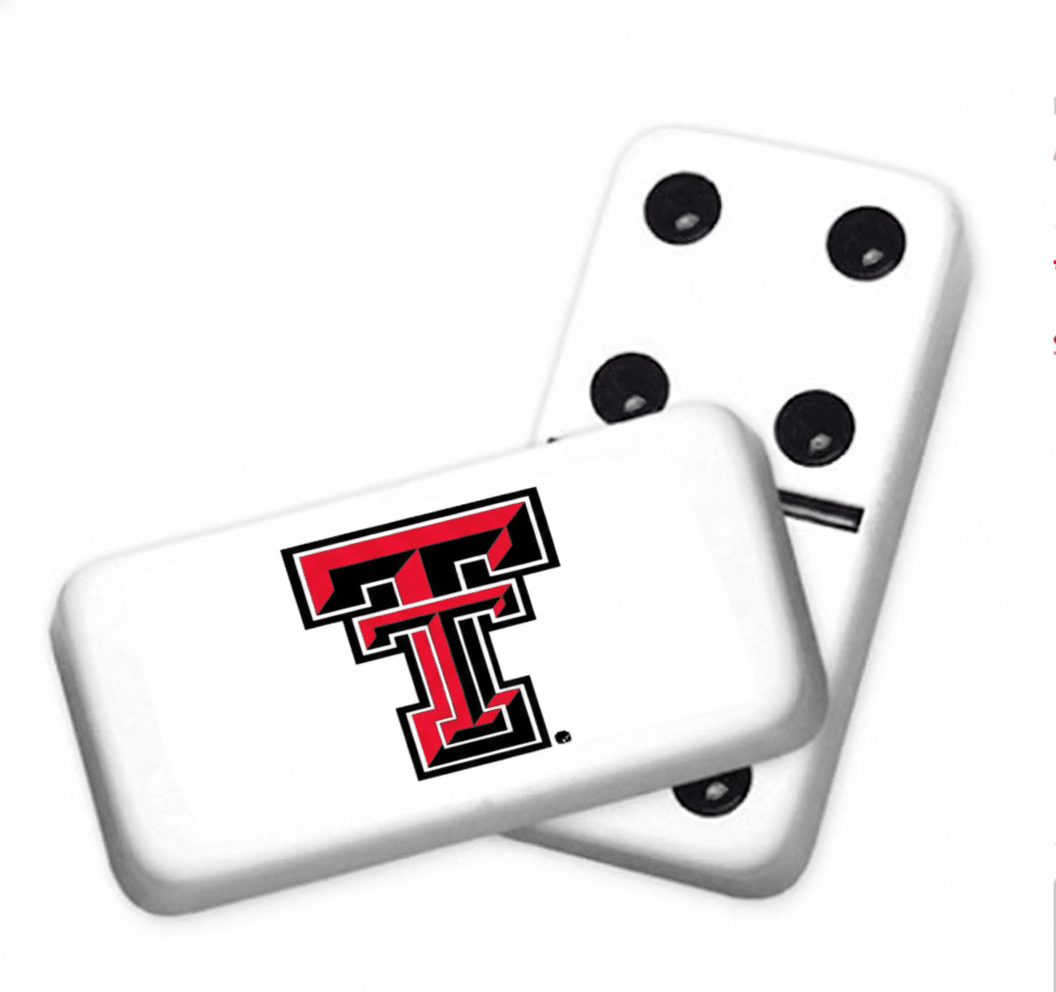 University Series Dominoes – Texas Tech - Texas Dominoes
